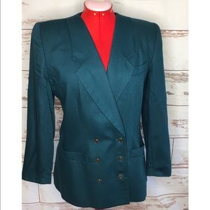 Vintage Kasper A.S.L Button Blazer